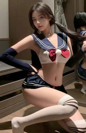 Sexy JK Schoolgirl Mini Skirt Uniform